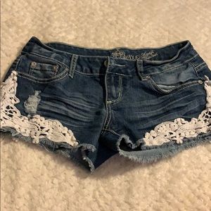 Jean shorts